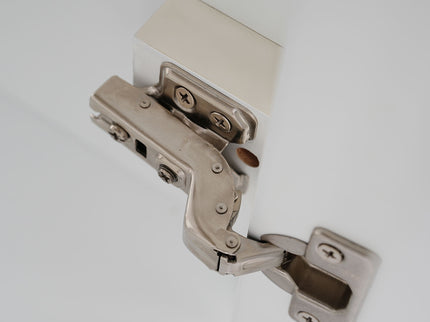 Modern Small Bathroom Vanity Cabinet With Ceramic Basin, Ample Storage, 1 Soft Close Door