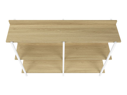 Accent Console Table For Entryway, 3 Tier Design
