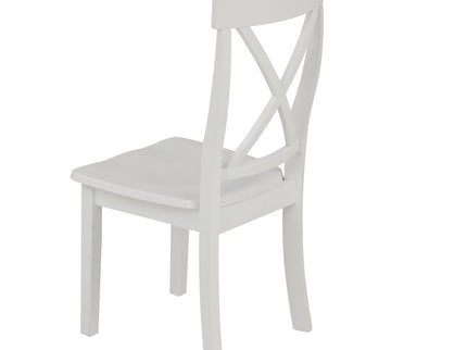5 Pieces Dining Table And Chairs Set For 4 Persons, Kitchen Room Solid Wood Table With 4 Chairs