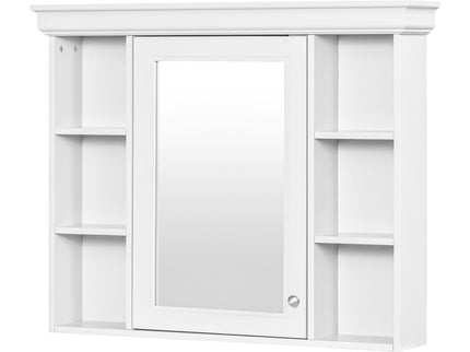 Bathroom Vanity With Medicine Cabinet, Storage Cabinet With 4 Drawers, Adjustable Shelf Mirror
