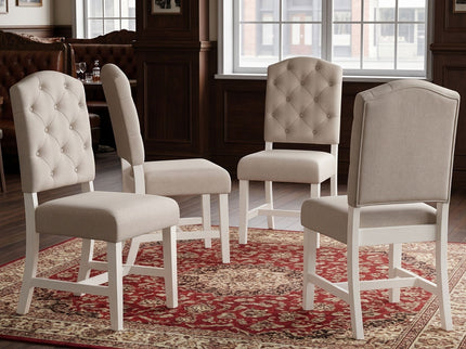 Retro Style Dining Chair Set