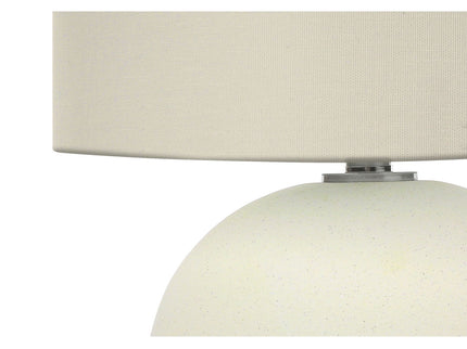 Lighting, Contemporary Table Lamp, Ceramic - Cream