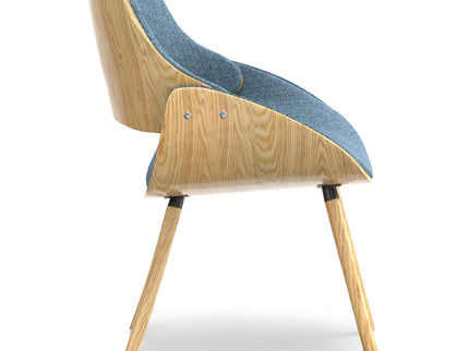 Malden - Bentwood Dining Chair With Wood Back