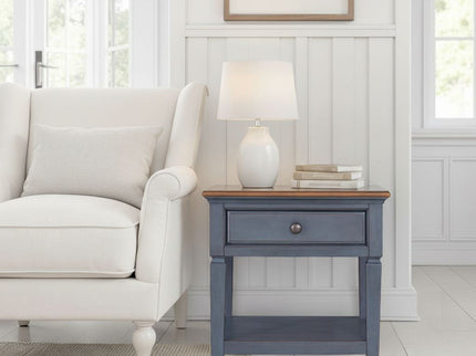 End Table - Blue
