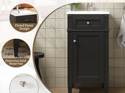 French Style Bathroom Vanity With Sink