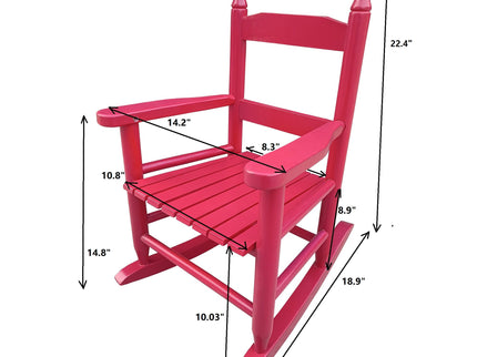 Children's Rocking Chair Indoor Or Outdoor, Suitable For Kids, Durable