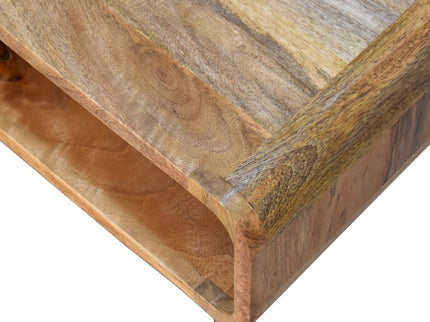 Solid Wood Open Media Unit