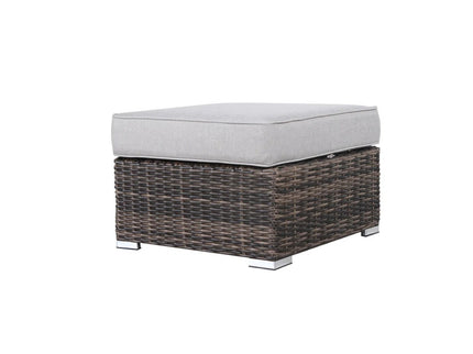 Stylish Outdoor Ottoman With Cushion For Comfort
