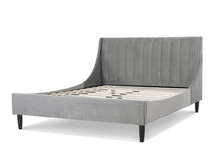 Aspen - Vertical Tufted Modern Headboard Platform Bed Set