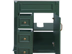 Dark Green / Left Side Drawers