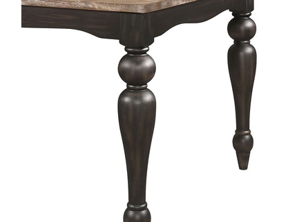 Windsor - 6 Piece Rectangular Dining Set - Brown