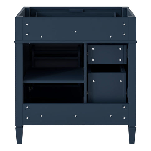 Bathroom Vanity With 2 Drawers And Tip-Out Drawer, Storage Cabinet