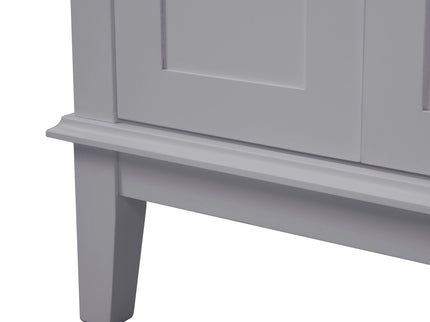Modern Bathroom Vanity With Sink, Storage Cabinet, Soft Close Doors, Deep & Standard Drawers
