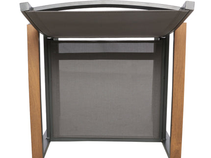 Aresha - Metal Outdoor Dining Armchair (Set of 2) - Gray