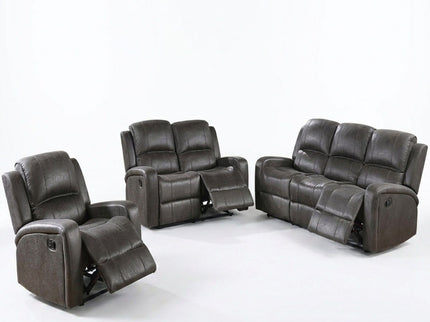 Modern Living Room Set With Square Armrest, Cushion Backrest