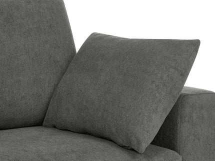 Upholstered Sofa With Toss Pillows - Dark Gray