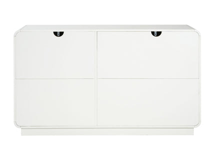 Sideboard, Wide Storage With 2 Doors And 3 Drawers
