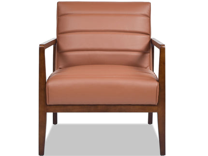Kenneth - Modern Transitional Lounge Accent Chair - Brown