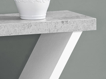 Accent Console Table For Entryway, Spacious Table Top, Contemporary & Modern