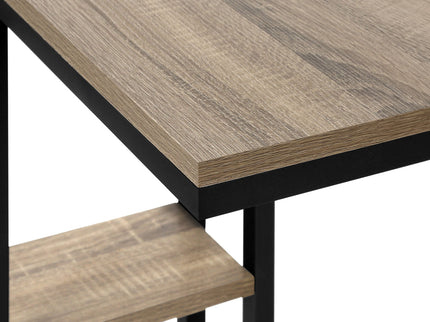 Accent Table, C - Shaped, Marble Look Contemporary & Modern Convenient Design