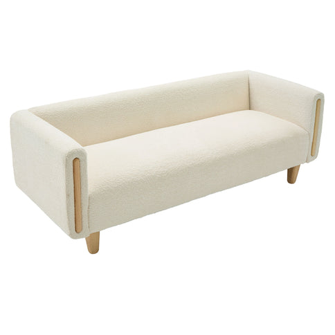 3 Seater Sofa With Armrests For Living Room