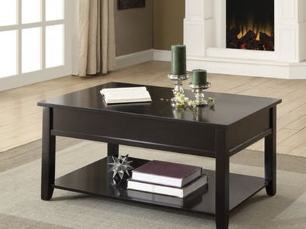 Malachi - Coffee Table With Lift Top - Black