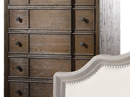 Baudouin - Weathered Chest - Oak