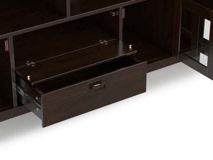 Artisan - TV Media Stand - Tobacco Brown