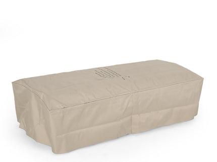 Vernon - Rectangle Fire Pit 50, 000 Btu - Dark Gray
