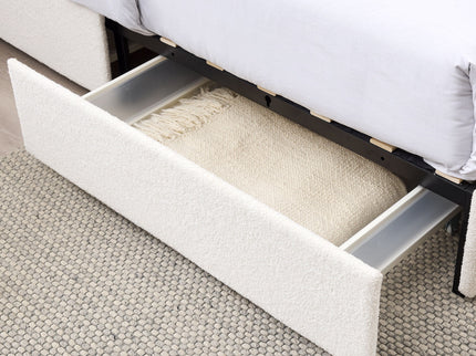 Liv - Patented With Drawers Upholstered Storage Platform Bed