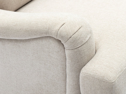 Candor - Chair And Ottoman Set - Beige