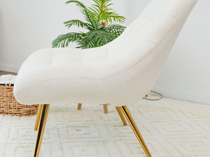 Aubrey - French Boucle Lounge Chair