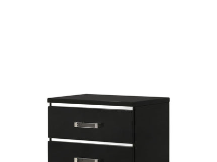Chelsie - Nightstand - Black