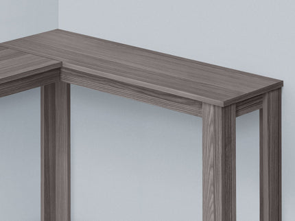Corner Accent Console Table For Entryway, Unique Design Contemporary & Modern