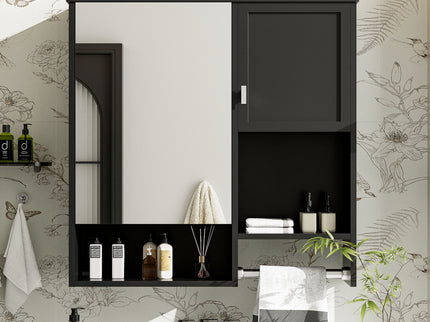 Modern Wall Mounted Bathroom Medicine Cabinet, Bathroom Wall Storage Cabinet With Mirror