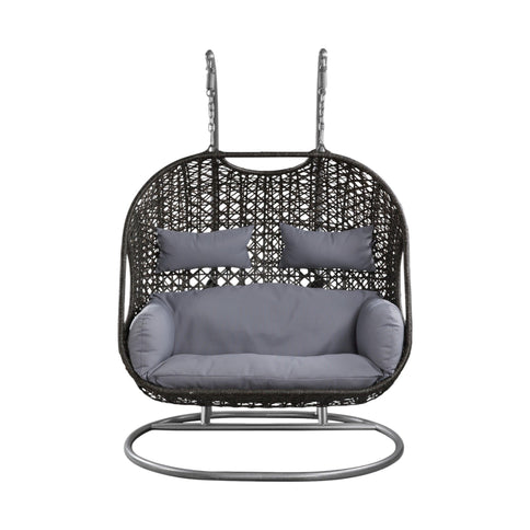 Vasant - Wicker Hanging Chair - Gray
