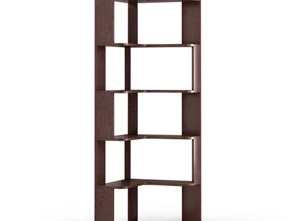 L-Shaped Corner Bookshelf