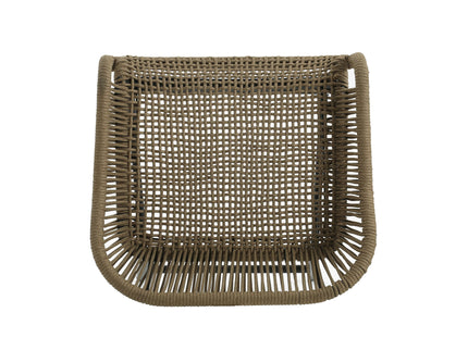 La Push - Outdoor Rope Barstool (Set of 2) - Black / Brown