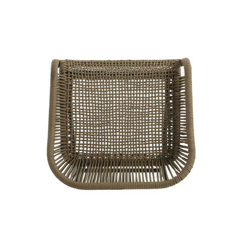 La Push - Outdoor Rope Barstool (Set of 2) - Black / Brown
