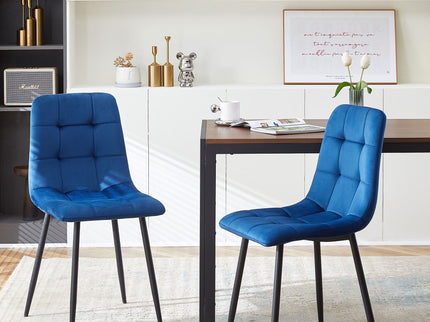 Mid-Century Modern Dining Chairs Set For Kitchen, Living Room