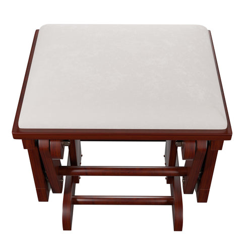 Glider Chair With Ottoman