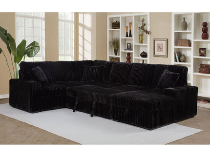 Thurston - Storage Sectional Sofa With Pop Up Bed