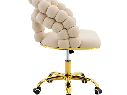 Puffy Bubble, Ball Chain Accent Chair With 5 Claw Casters