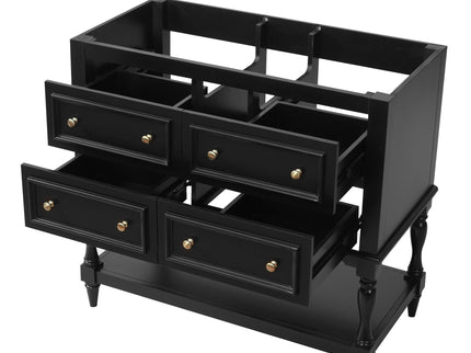 Modern Bathroom Vanity Cabinet With 4 Drawers