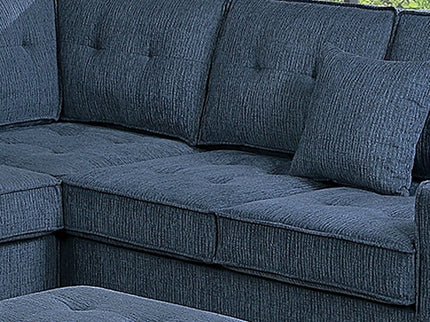 Sectional Set With Corner Wedge Ottoman USB Port