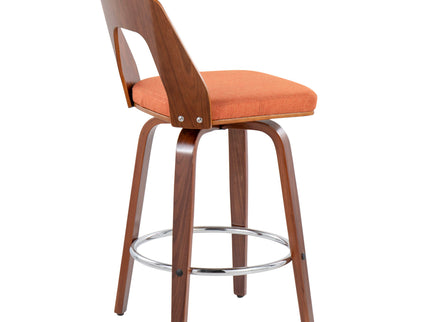 Trilogy - Mid Century Modern Counter Stool (Set of 2)