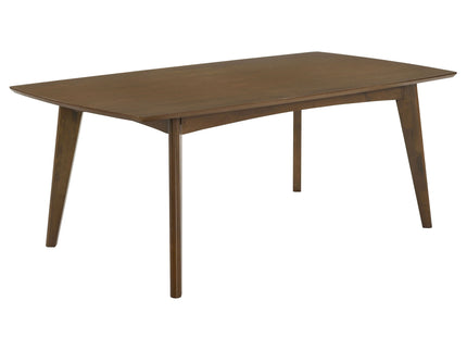 Marcella - Rectangle Dining Table With Leaf Extension - Dark Walnut