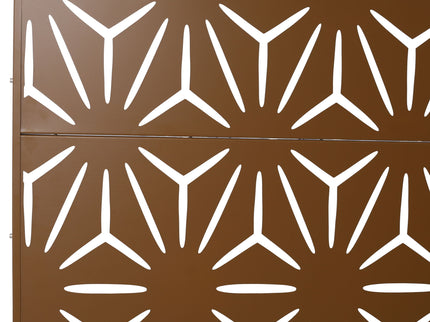 Outdoor & Indoor Metal Privacy Screen, Freestanding Decorative Panels