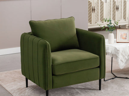 Accent Chair With Pillow For Living Room
