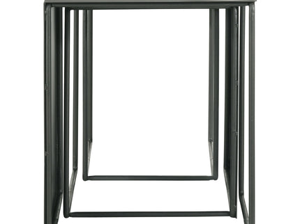 Vestal - 3 Piece Rectangular Nesting Table Set - Gray